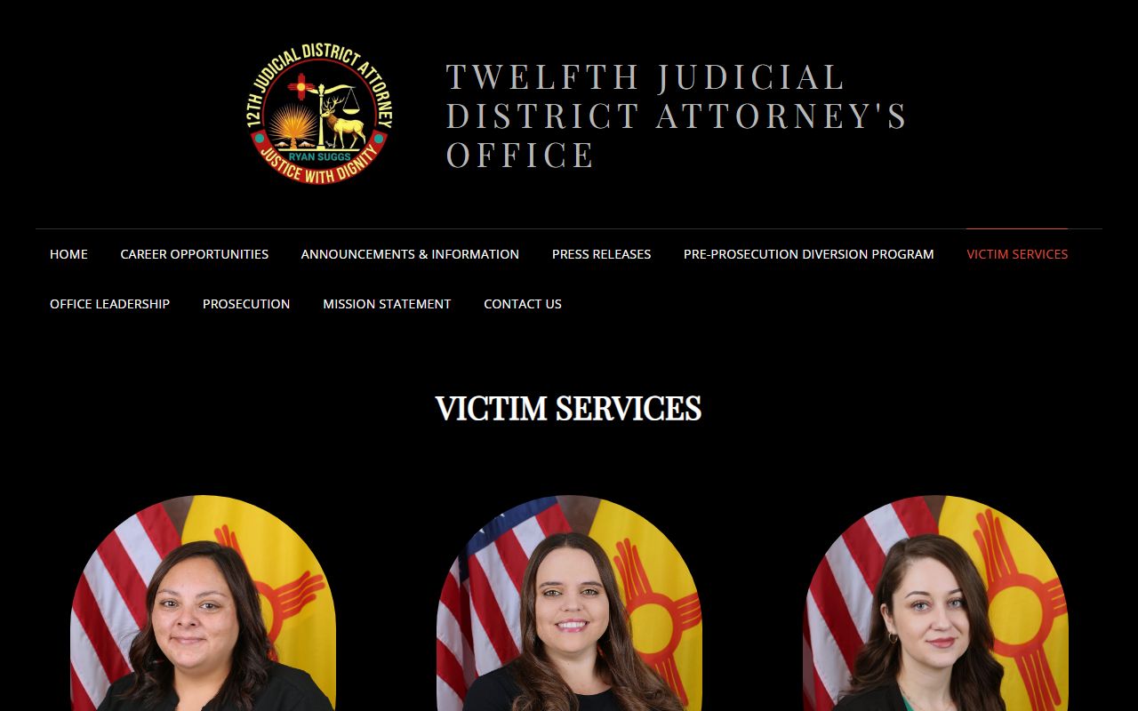 Otero County arrest records court charges victim services from District Attorney