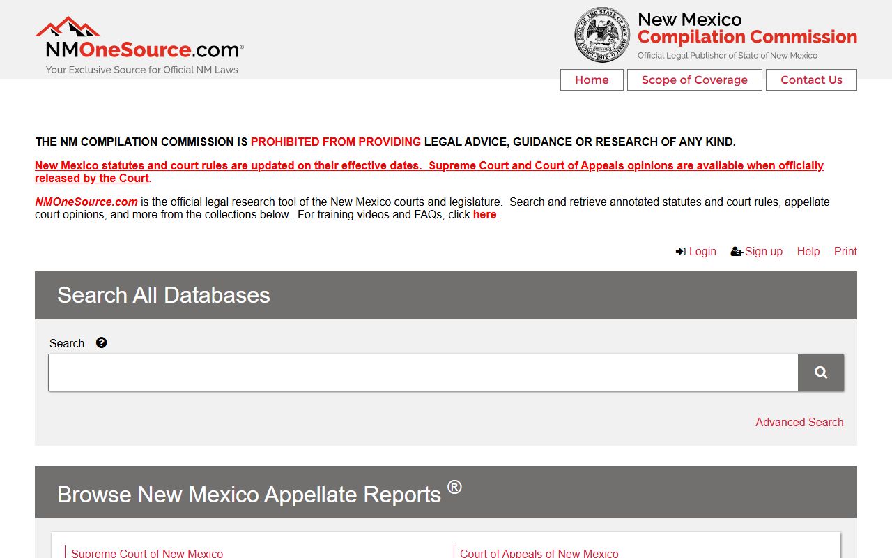 Otero County criminal court records New Mexico public records statute resource